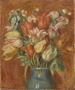 Bouquet de tulipes, Pierre-Auguste Renoir